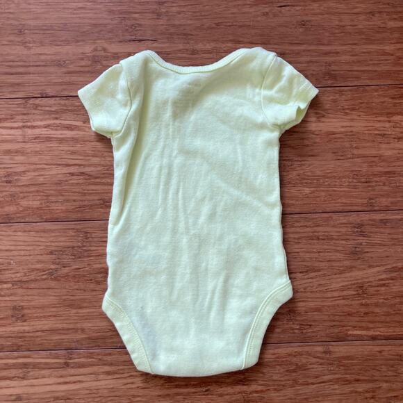 Carter’s “Pretty & Perfect” Yellow Onesie, Size NB - Picture 2 of 6